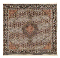 Tappeto Persero - Tabriz - Reale quadrato  - 202 x 200 cm - sabbia