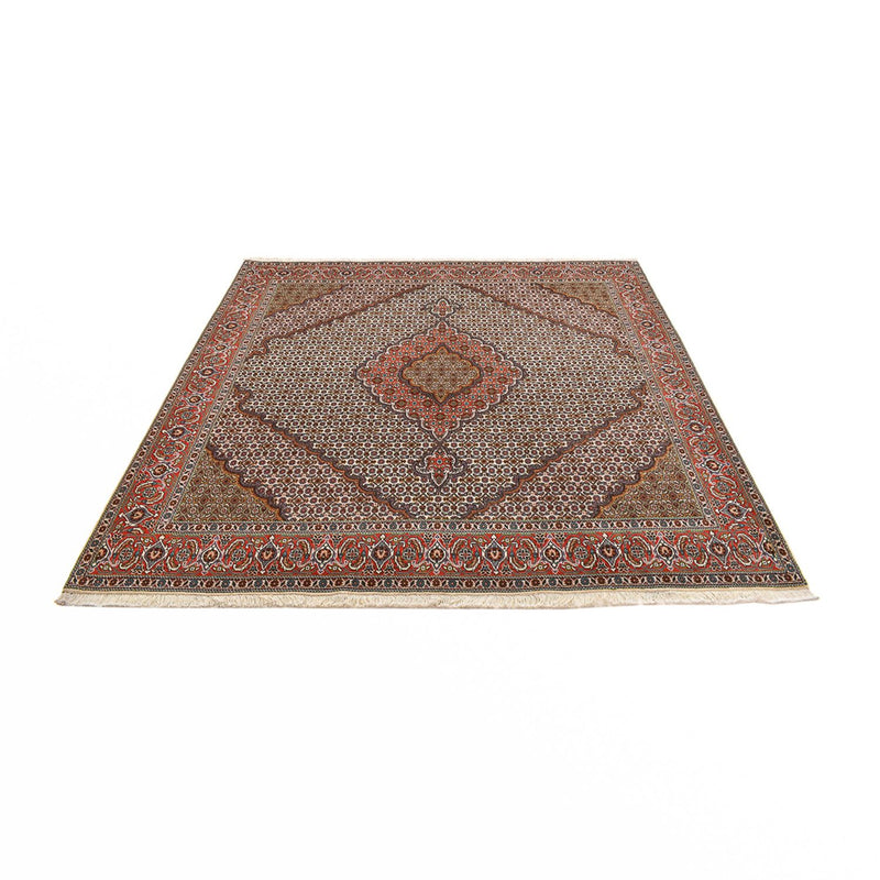 Perserteppich - Täbriz - Royal quadratisch  - 210 x 206 cm - rost