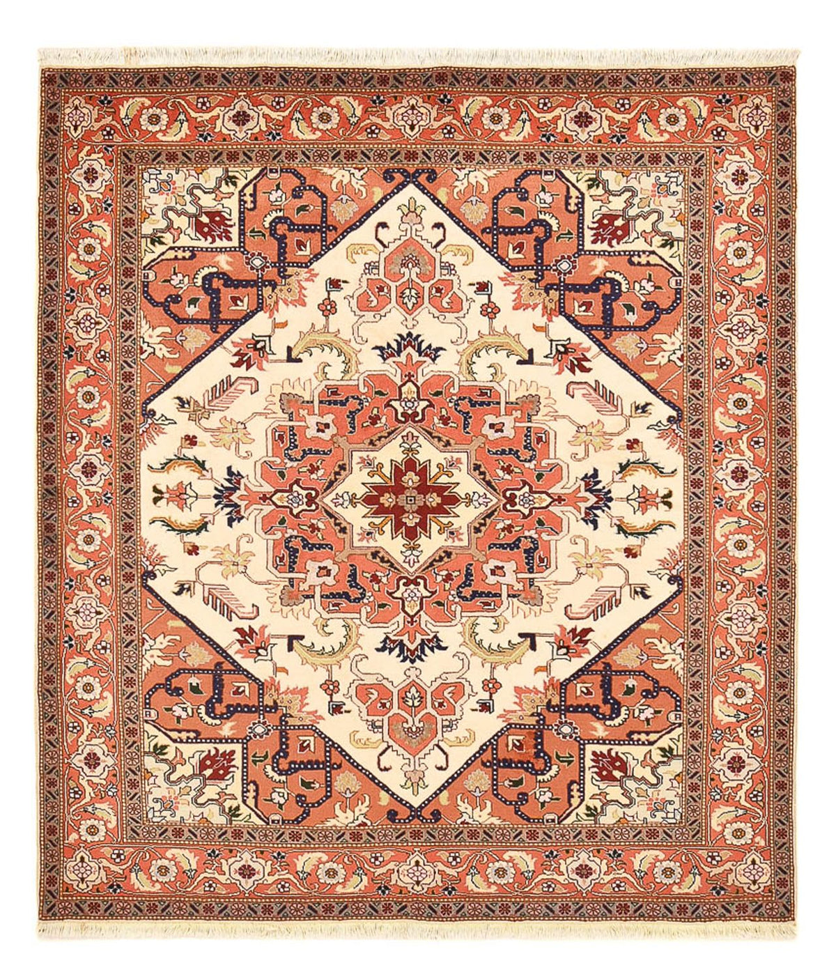 Perserteppich - Nomadic - 222 x 195 cm - creme