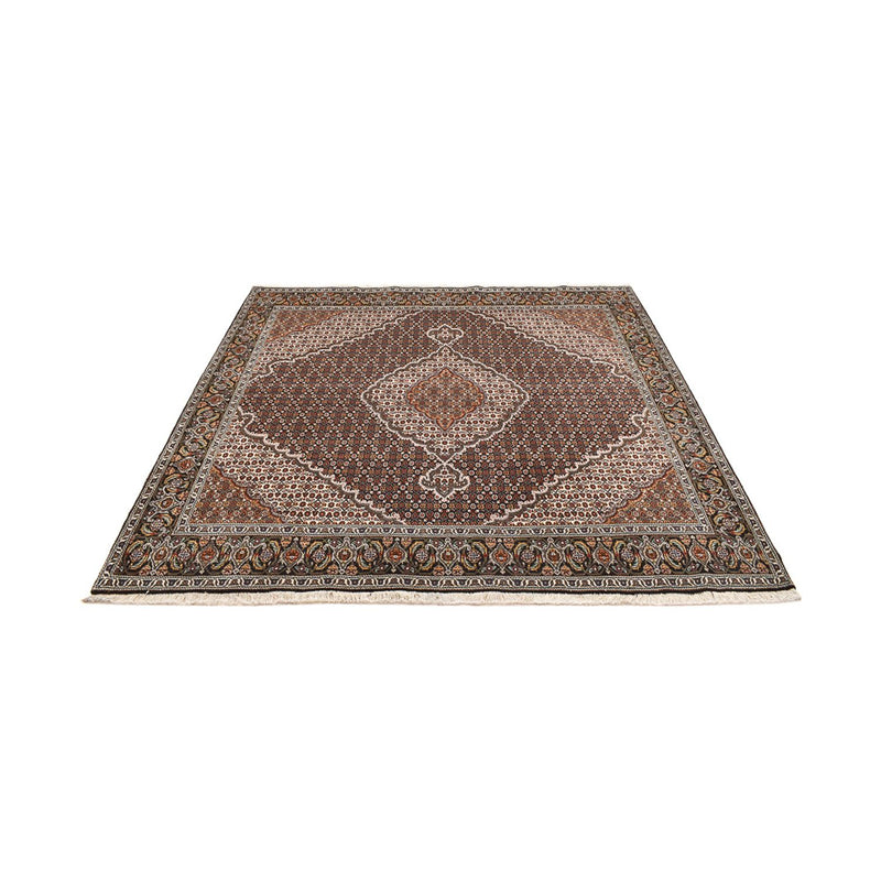 Perserteppich - Täbriz - Royal quadratisch  - 207 x 205 cm - braun
