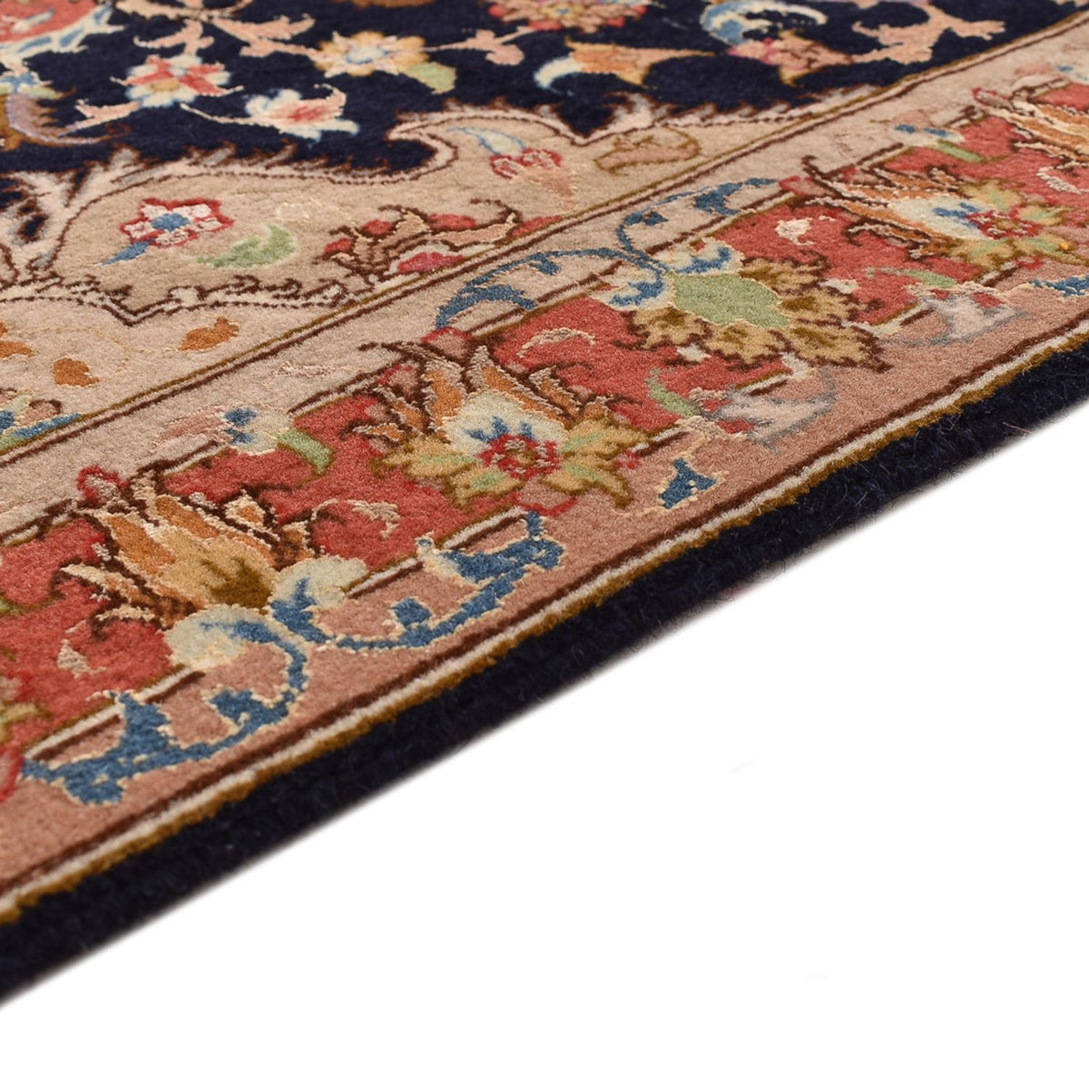 Täbriz - 50 Raj Teppich 75x380cm - Perserteppich