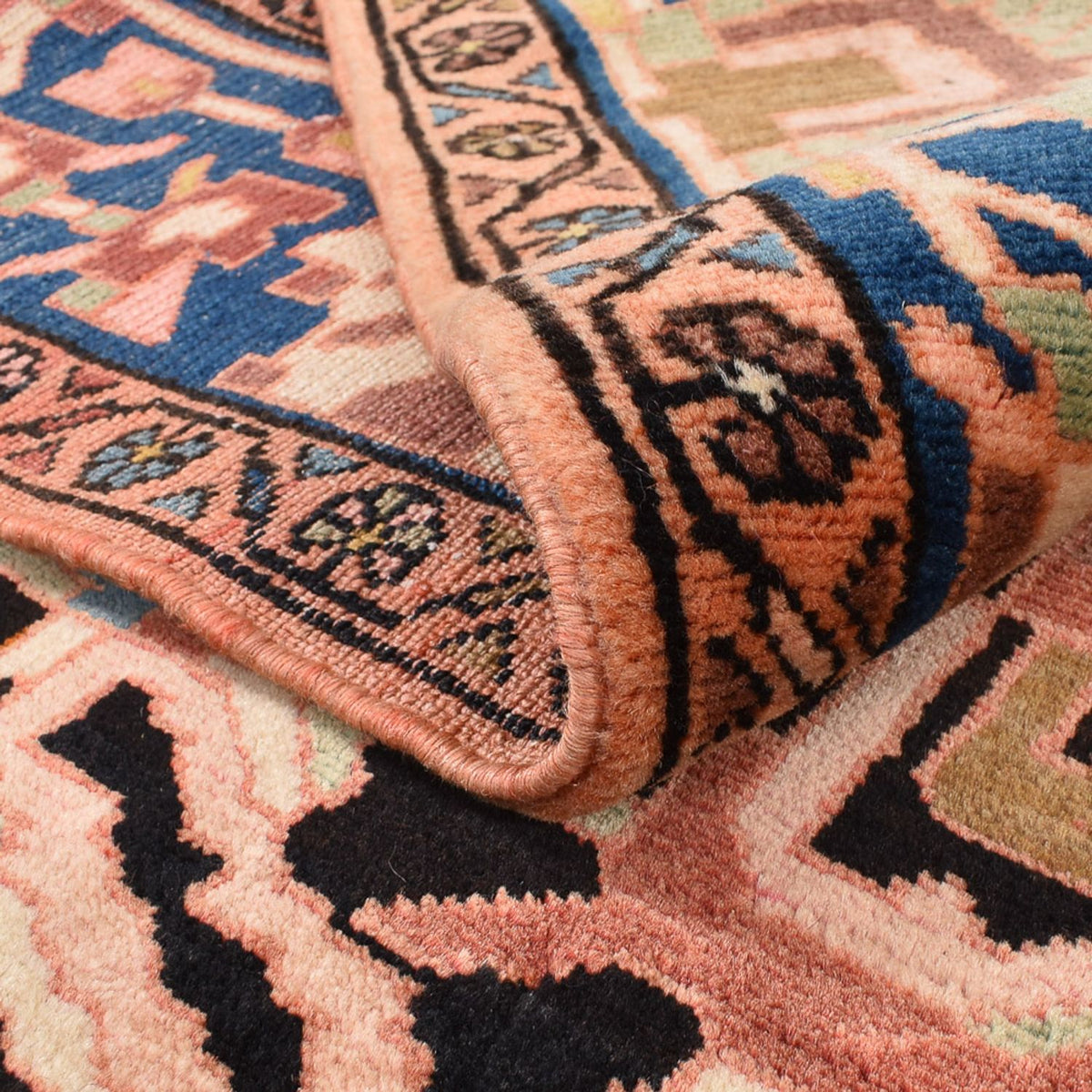 Perserteppich - Nomadic quadratisch  - 206 x 203 cm - mehrfarbig