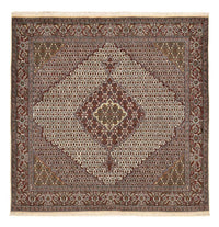 Tapis persan - Tabriz - Royal carré  - 205 x 202 cm - marron