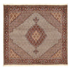 Tapis de Tabriz - 40 rangs Tapis 198x204cm - Tapis persan - marron clair - Carré / Marron clair / 198 x 204 cm Carré