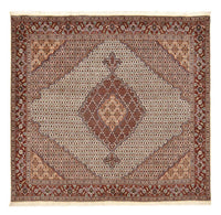 Tapis persan - Tabriz - Royal carré  - 204 x 198 cm - marron clair