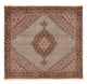 Perserteppich - Täbriz - Royal quadratisch  - 204 x 198 cm - hellbraun