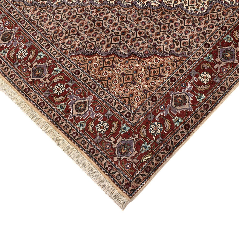 Perserteppich - Täbriz - Royal quadratisch  - 204 x 198 cm - hellbraun