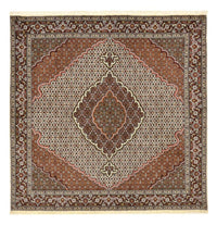 Tapis persan - Tabriz - Royal carré  - 205 x 201 cm - marron clair
