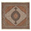 Perserteppich - Täbriz - Royal quadratisch  - 199 x 198 cm - hellbraun