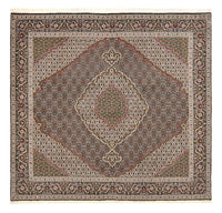 Tapis persan - Tabriz - Royal carré  - 200 x 197 cm - marron