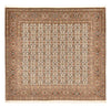 Tapis de Tabriz - 50 rangs Tapis 197x201cm - Tapis persan - beige foncé - Carré / Beige foncé / 197 x 201 cm Carré