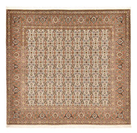 Tapis persan - Tabriz - Royal carré  - 201 x 197 cm - beige foncé