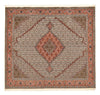 Tapis de Tabriz - 40 rangs Tapis 196x204cm - Tapis persan - marron clair - Carré / Marron clair / 196 x 204 cm Carré