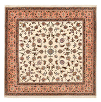 Tapis persan - Tabriz - Royal carré  - 210 x 204 cm - beige clair