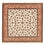 Perserteppich - Täbriz - Royal quadratisch  - 210 x 204 cm - hellbeige