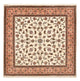 Perserteppich - Täbriz - Royal quadratisch  - 210 x 204 cm - hellbeige