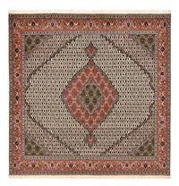 Tapis persan - Tabriz - Royal carré  - 212 x 201 cm - marron clair