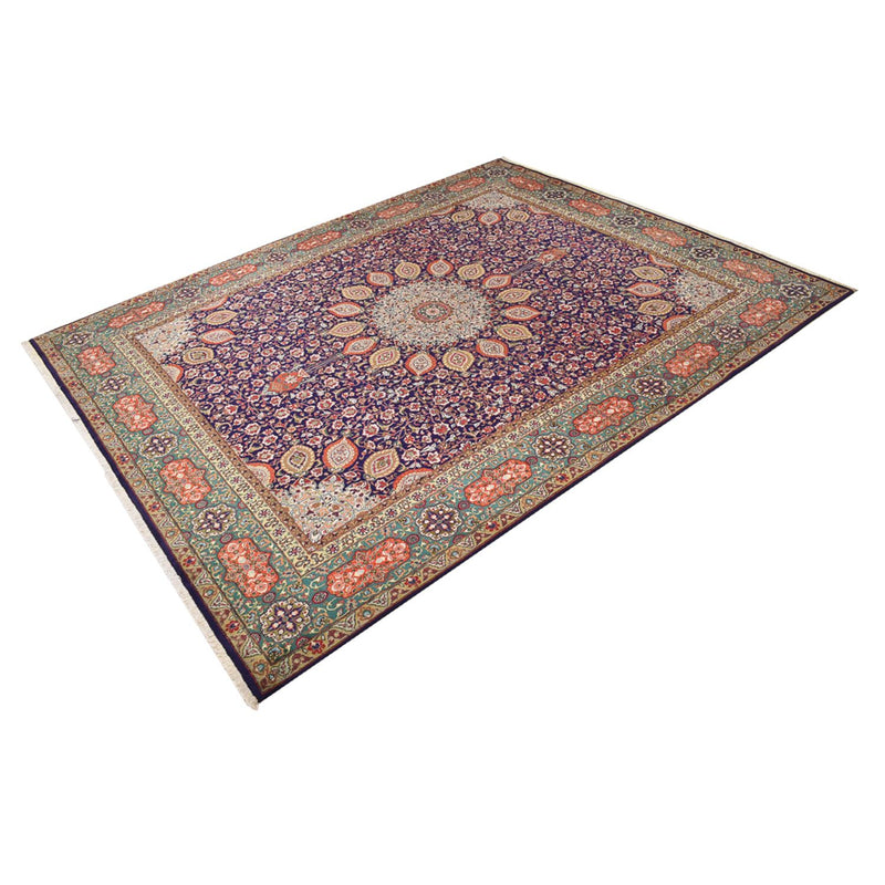 Perserteppich - Täbriz - Royal - 389 x 305 cm - lila