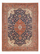 Ghom Teppich 250x345cm - Perserteppich - dunkelblau