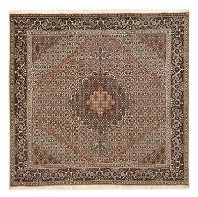 Tabriz - 40 Raj Tappeto 202x202cm - Tappeto persiano