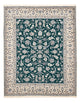 Perserteppich - Nain - Royal - 254 x 198 cm - dunkelgrün