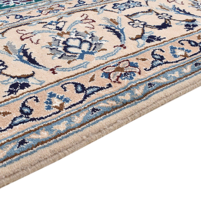 Perserteppich - Nain - Royal - 254 x 198 cm - dunkelgrün