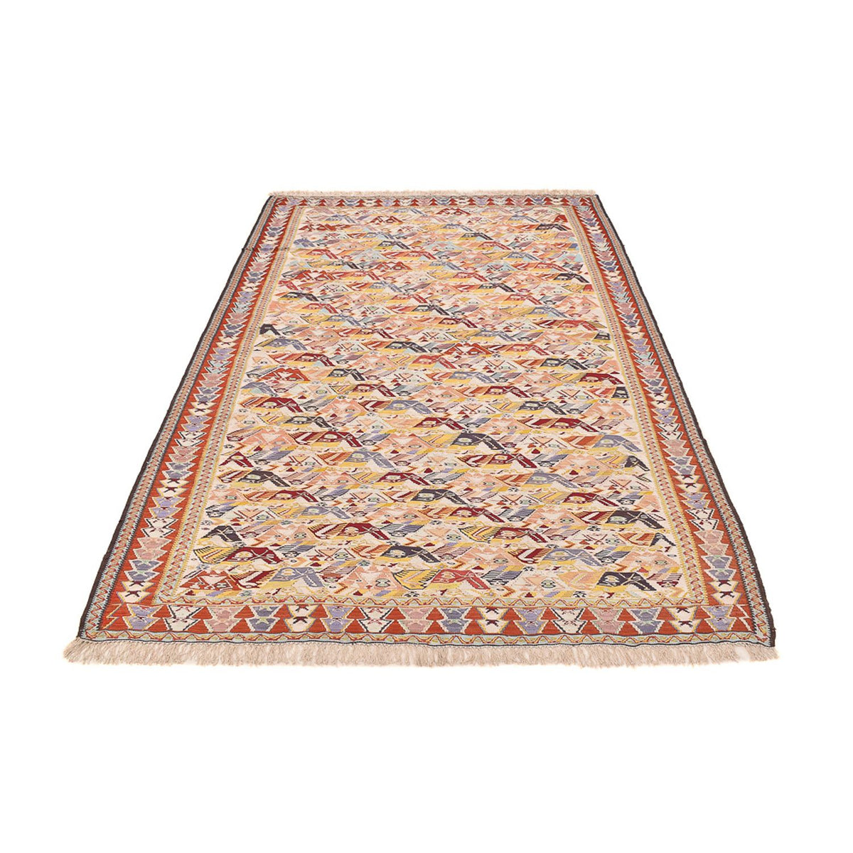Kelim Teppich - Oriental - 255 x 160 cm - caramel