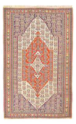 Kelim Teppich - Oriental - 260 x 154 cm - rot
