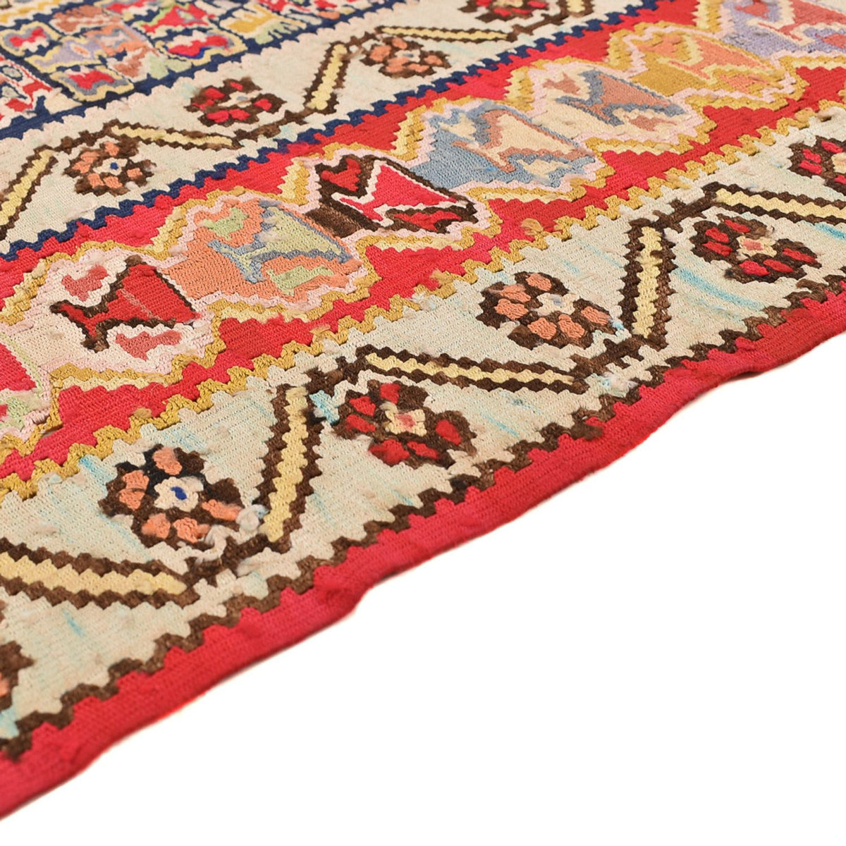 Kelim Teppich - Oriental - 153 x 250 cm - hellrot