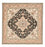 Perserteppich - Täbriz - Royal quadratisch  - 203 x 198 cm - mehrfarbig