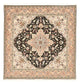 Perserteppich - Täbriz - Royal quadratisch  - 203 x 198 cm - mehrfarbig