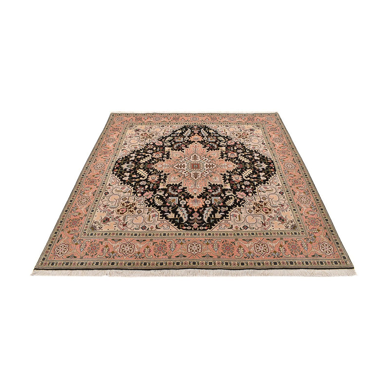 Perserteppich - Täbriz - Royal quadratisch  - 203 x 198 cm - mehrfarbig