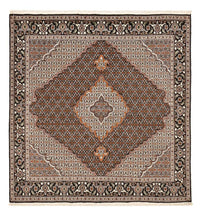Tapis persan - Tabriz - Royal carré  - 207 x 200 cm - marron