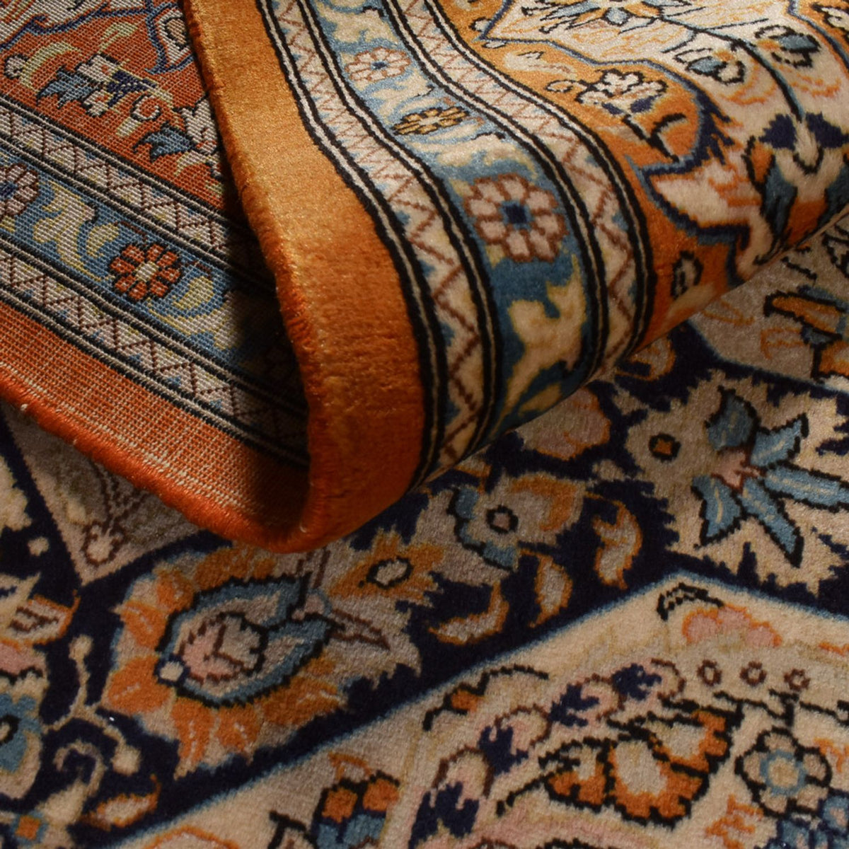 Perserteppich - Keshan - 292 x 210 cm - sand