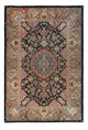 Kashmar Tappeto 200x294cm - Tappeto persiano - blu scuro