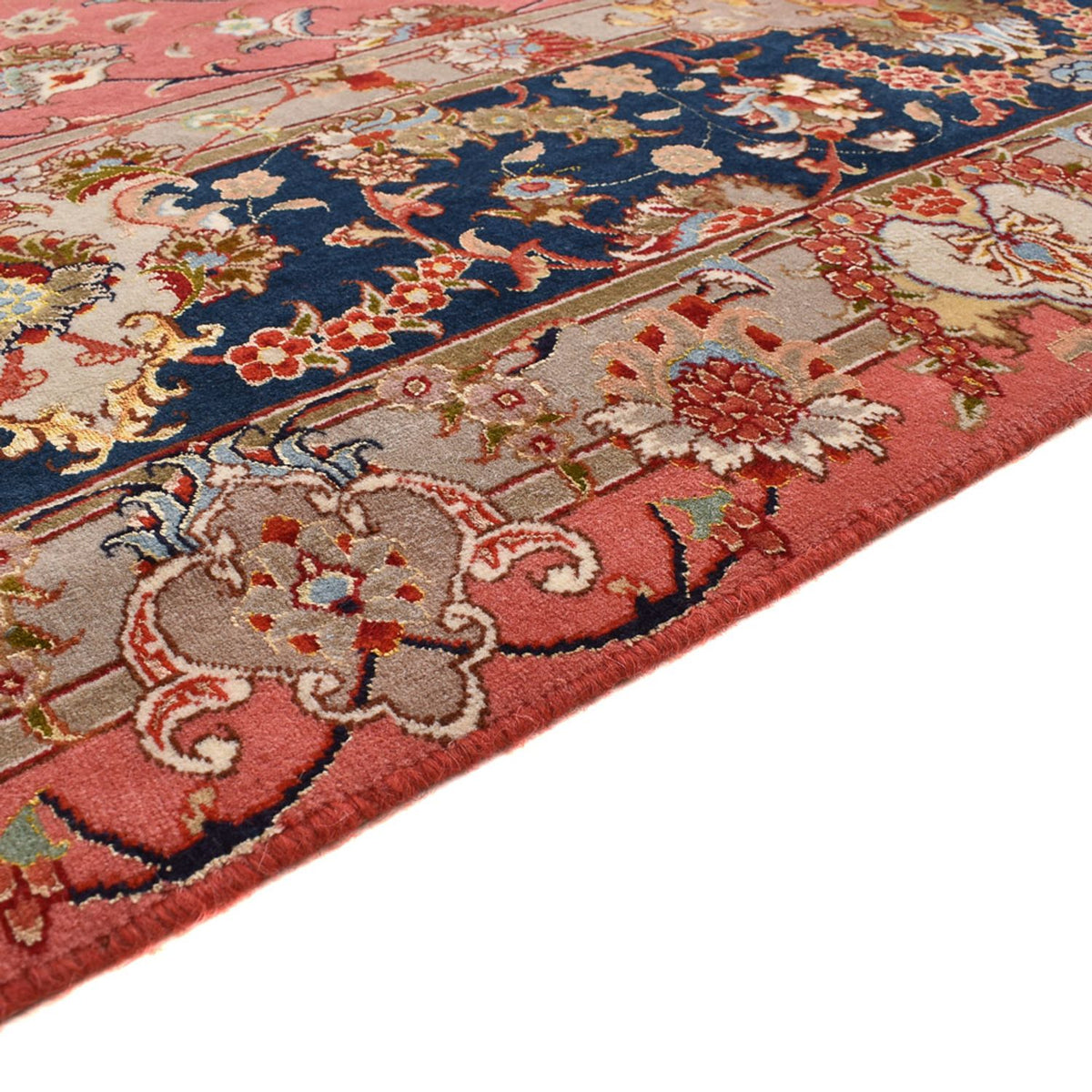 Perserteppich - Täbriz - Royal - 246 x 348 cm - hellrot