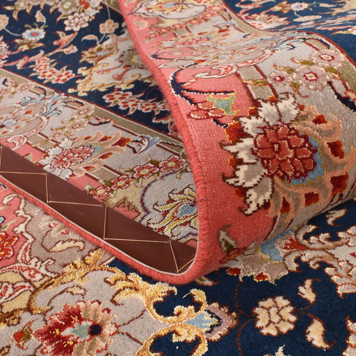 Perserteppich - Täbriz - Royal - 348 x 246 cm - hellrot