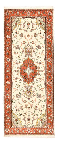 Tapis de couloir Tapis persan - Tabriz - Royal - 206 x 80 cm - multicolore