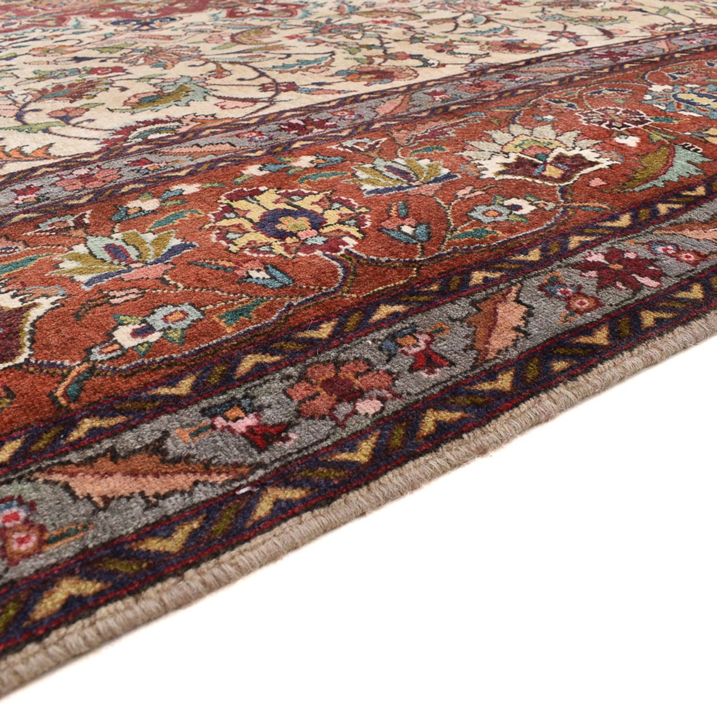 Täbriz - 40 Raj Teppich 356x258cm - Perserteppich