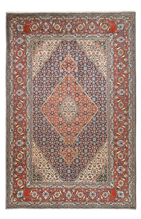 Tappeto Persero - Tabriz - Reale - 303 x 199 cm - rosso scuro