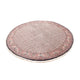 Perserteppich - Bidjar rund  - 250 x 250 cm - rost