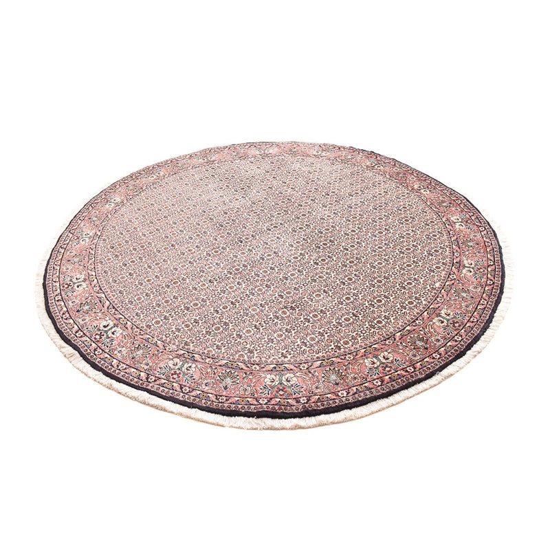 Perserteppich - Bidjar rund  - 250 x 250 cm - rost