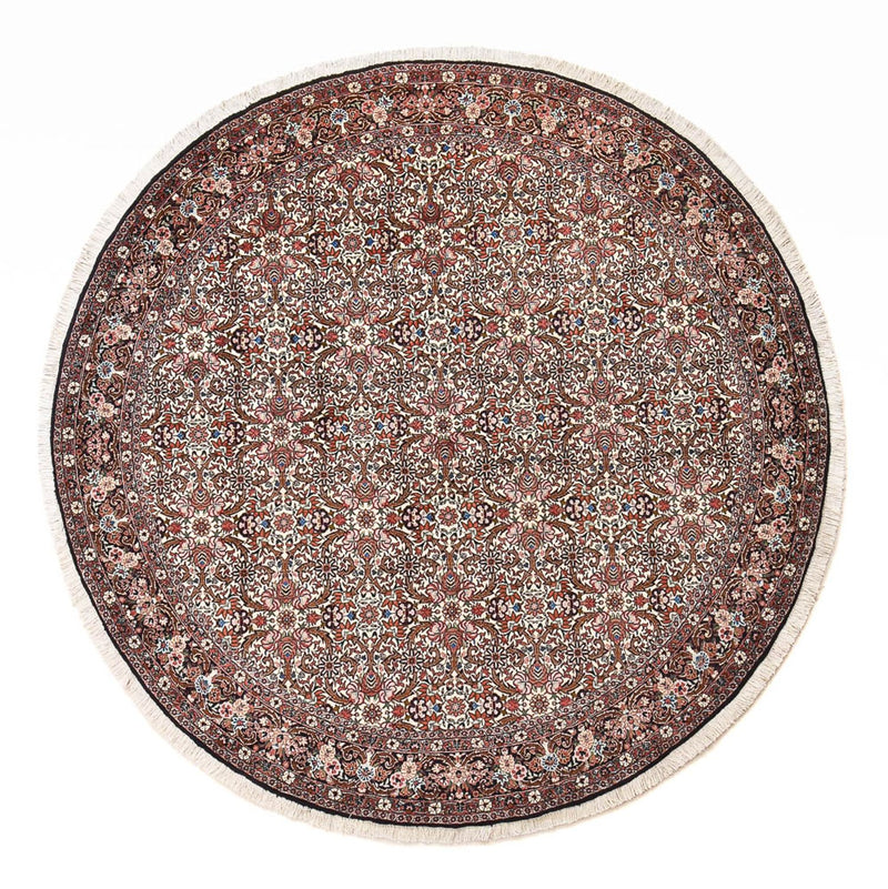 Perserteppich - Bidjar rund  - 250 x 250 cm - rost
