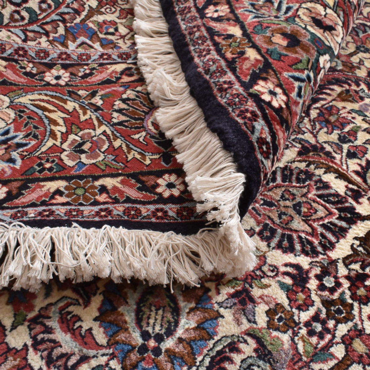 Perserteppich - Bidjar rund  - 250 x 250 cm - rost