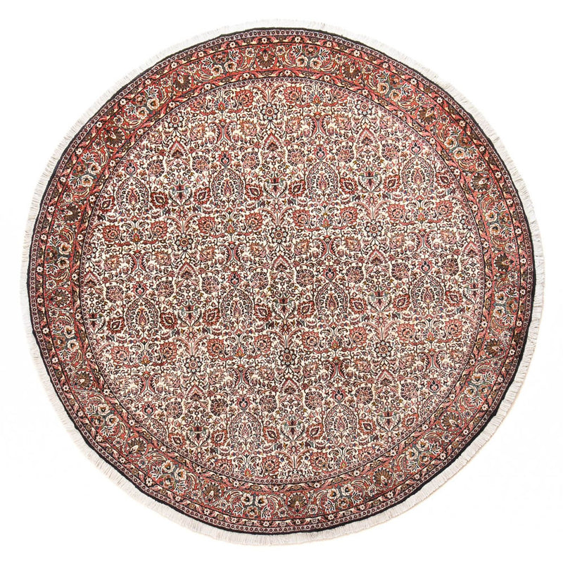 Perserteppich - Bidjar rund  - 250 x 250 cm - rost