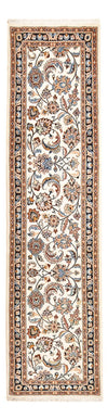 Hosseinabad Teppich 88x320cm - Perserteppich - creme - Läufer / Creme / 88 x 320 cm Läufer