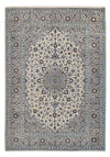 Keshan Teppich 240x350cm - Perserteppich - grau - Rechteckig / Grau / 240 x 350 cm Rechteckig