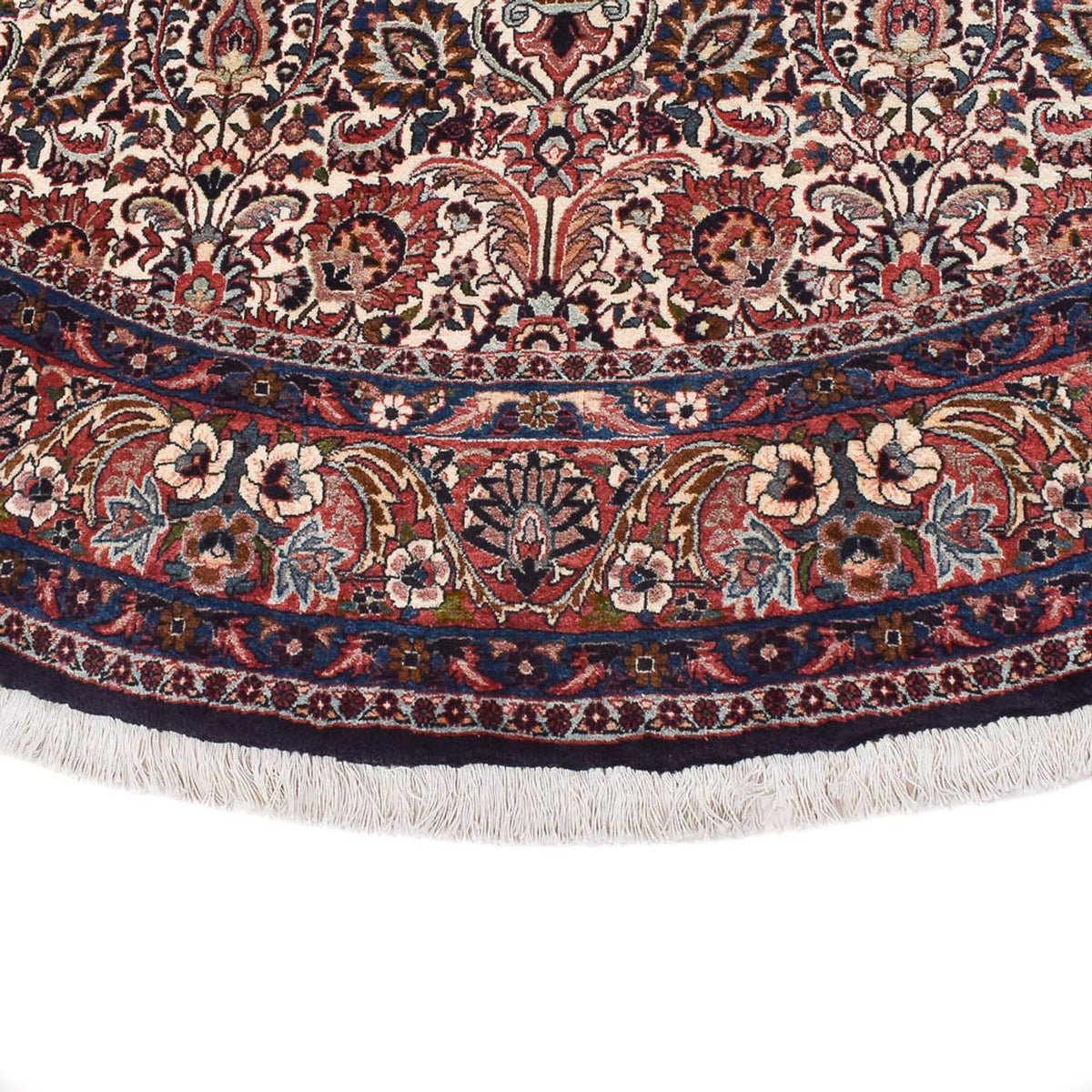 Perserteppich - Bidjar rund  - 250 x 250 cm - rost