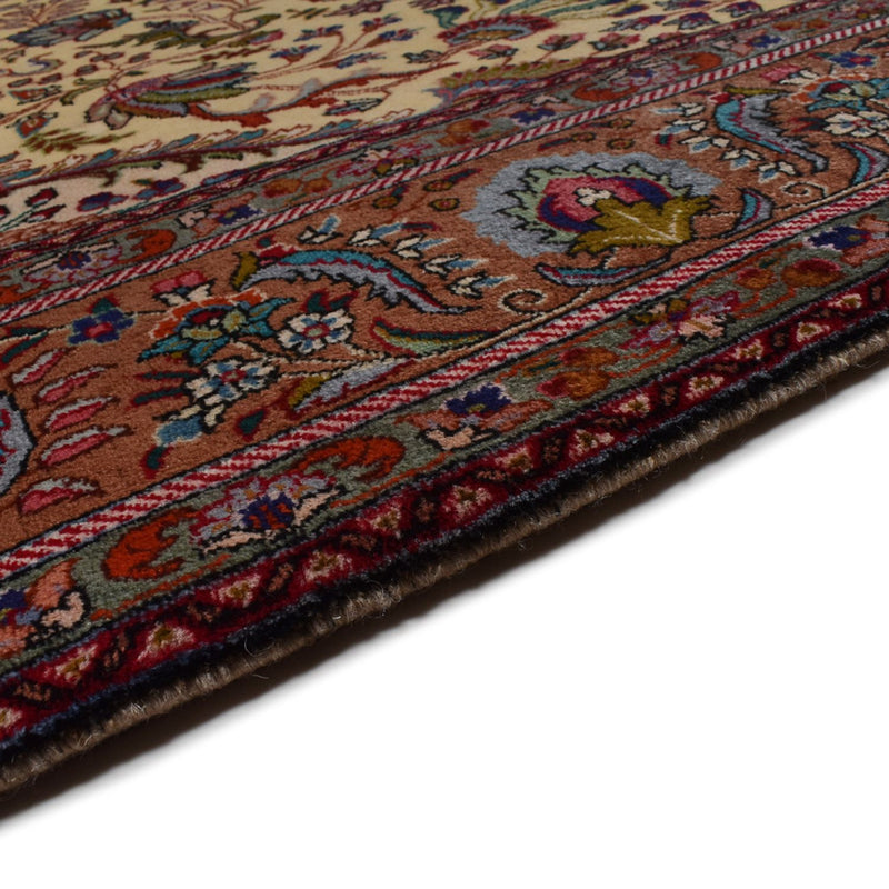 Perserteppich - Täbriz - Royal - 312 x 206 cm - dunkelbeige