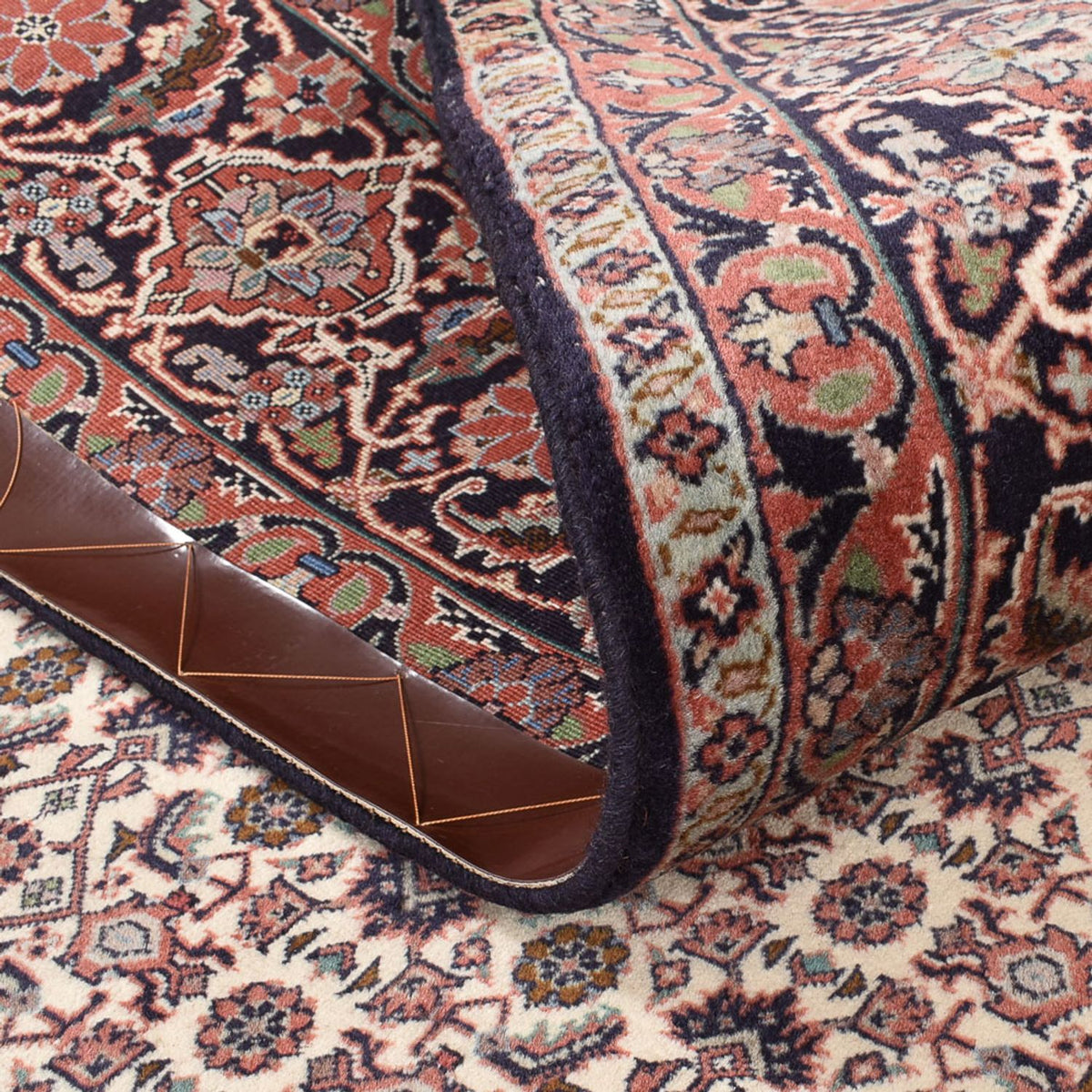 Perserteppich - Bidjar - 243 x 210 cm - hellbraun